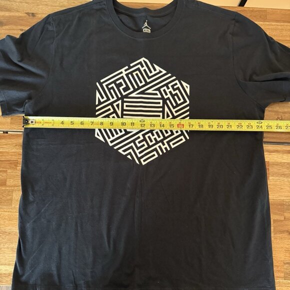 Nike Jordan Michael Jordan Maze Shirt Size 2XL Black Hard To Find Brand New - Picture 5 of 11